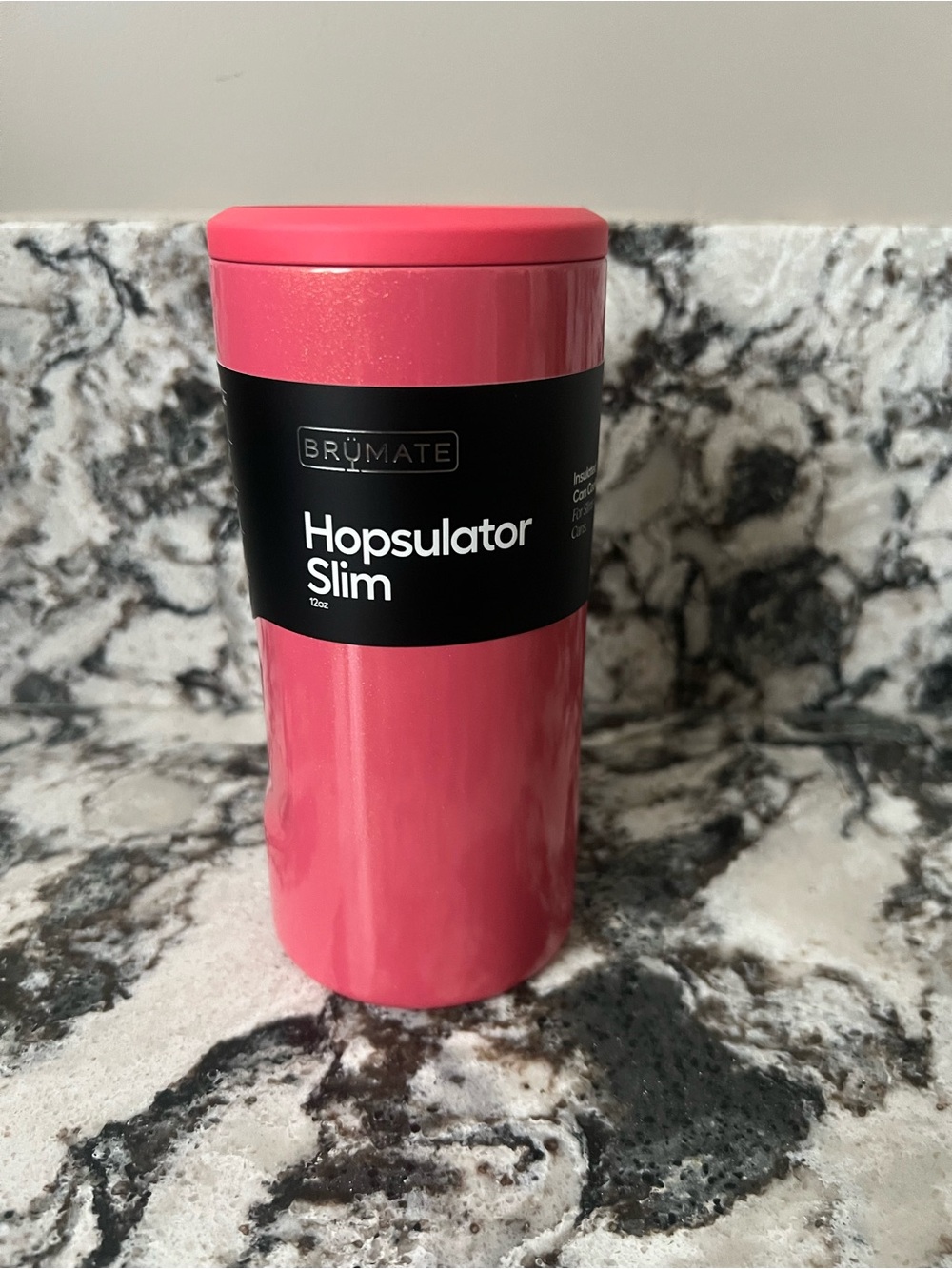Hopsulator Slim | Coral Shimmer| 12oz Slim Cans
